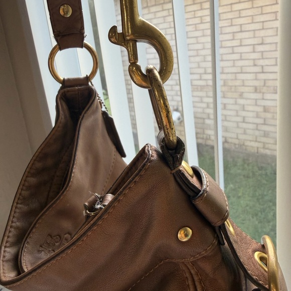 Coach Zoe Leather Hobo shoulder bag - Picture 14 of 15